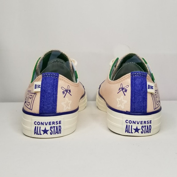 Converse  Unisex Prep Oxfords Women Size 5.5 Peach/Blue A10919F  NWT - Picture 6 of 10